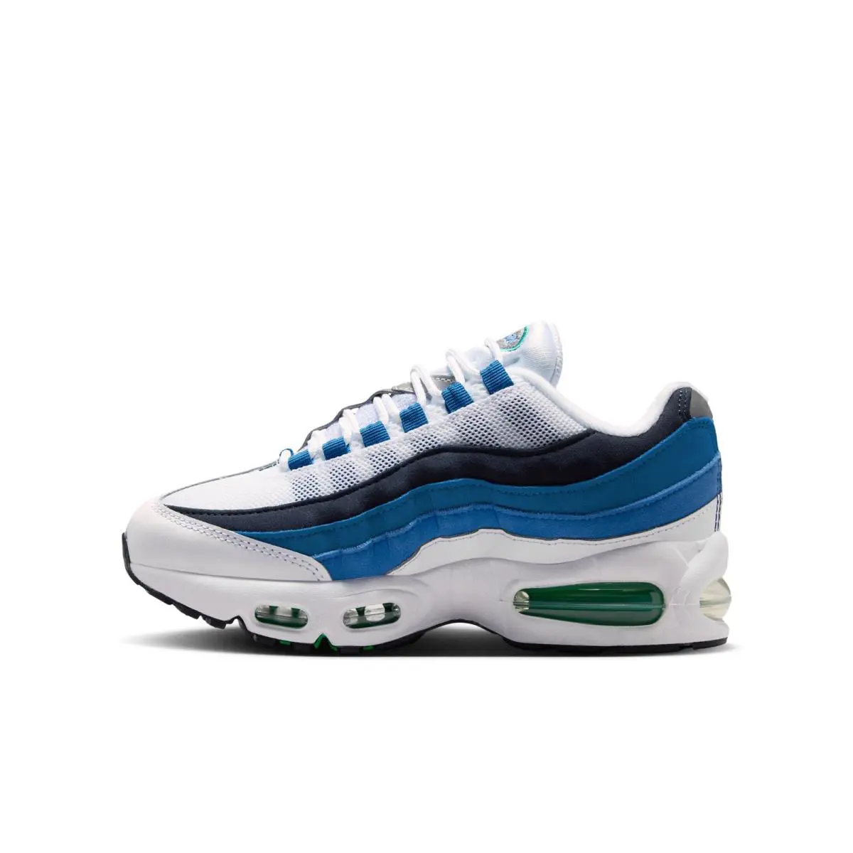 Nike shoes - IU7899100 - IU7899-100 - WHITE/EMERALD GREEN-LAKE BLUE 2