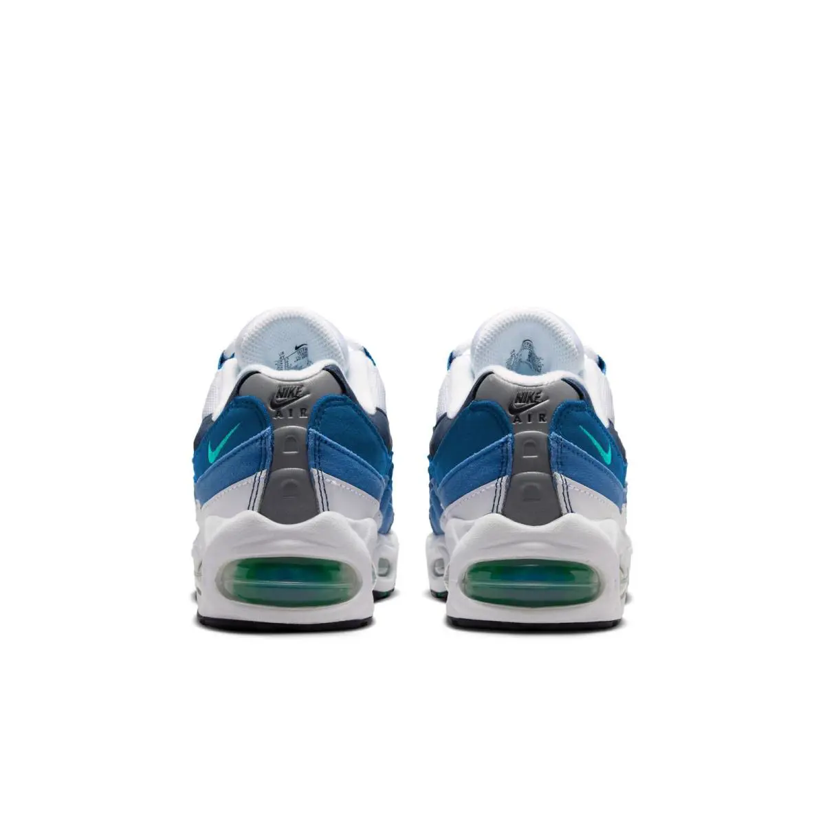 Nike shoes - IU7899100 - IU7899-100 - WHITE/EMERALD GREEN-LAKE BLUE 3