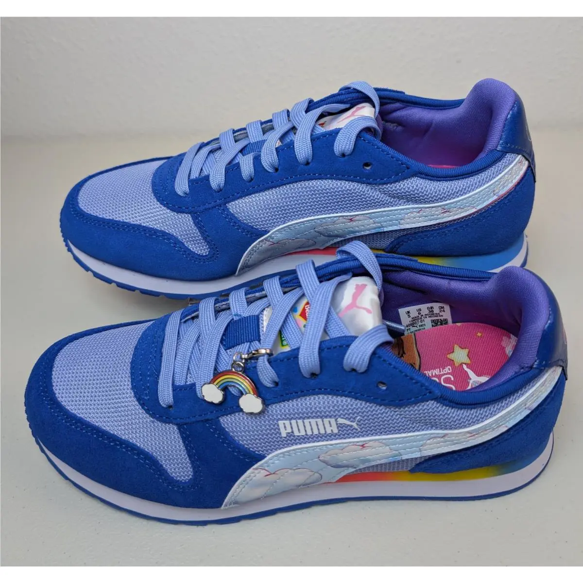 Puma shoes - ST Miler Care Bear x SS JR - 40690701 - Lavender-royal-icy blue (UPC: 199259635146) 0
