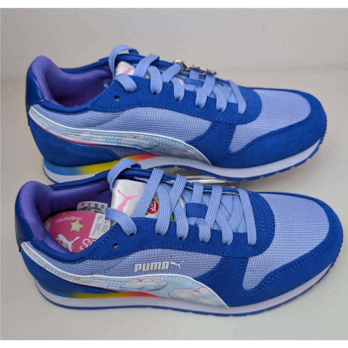 Puma shoes - ST Miler Care Bear x SS JR - 40690701 - Lavender-royal-icy blue (UPC: 199259635146) 1