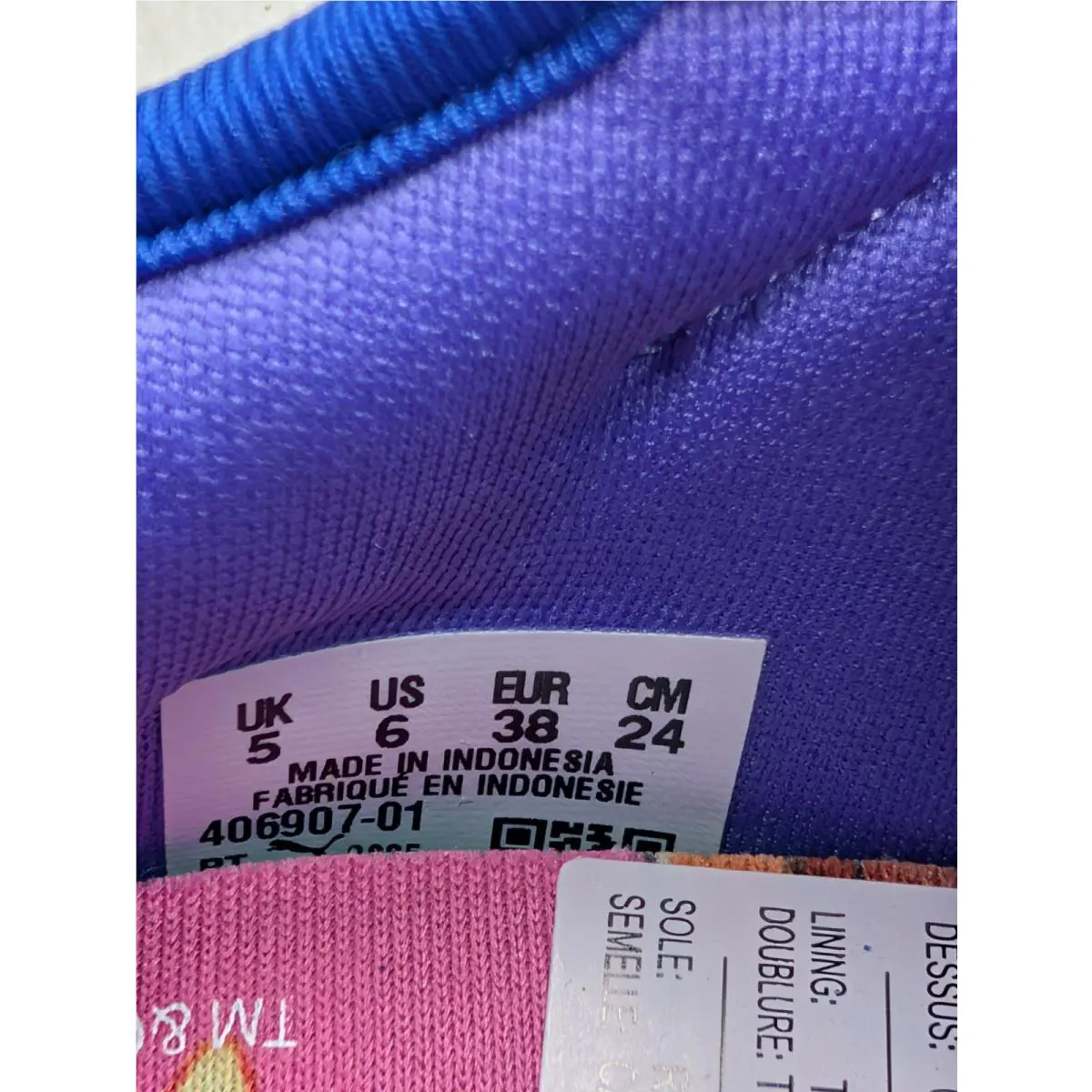Puma shoes - ST Miler Care Bear x SS JR - 40690701 - Lavender-royal-icy blue (UPC: 199259635146) 9
