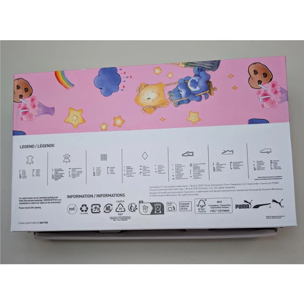 Puma shoes - ST Miler Care Bear x SS JR - 40690701 - Lavender-royal-icy blue (UPC: 199259635146) 17