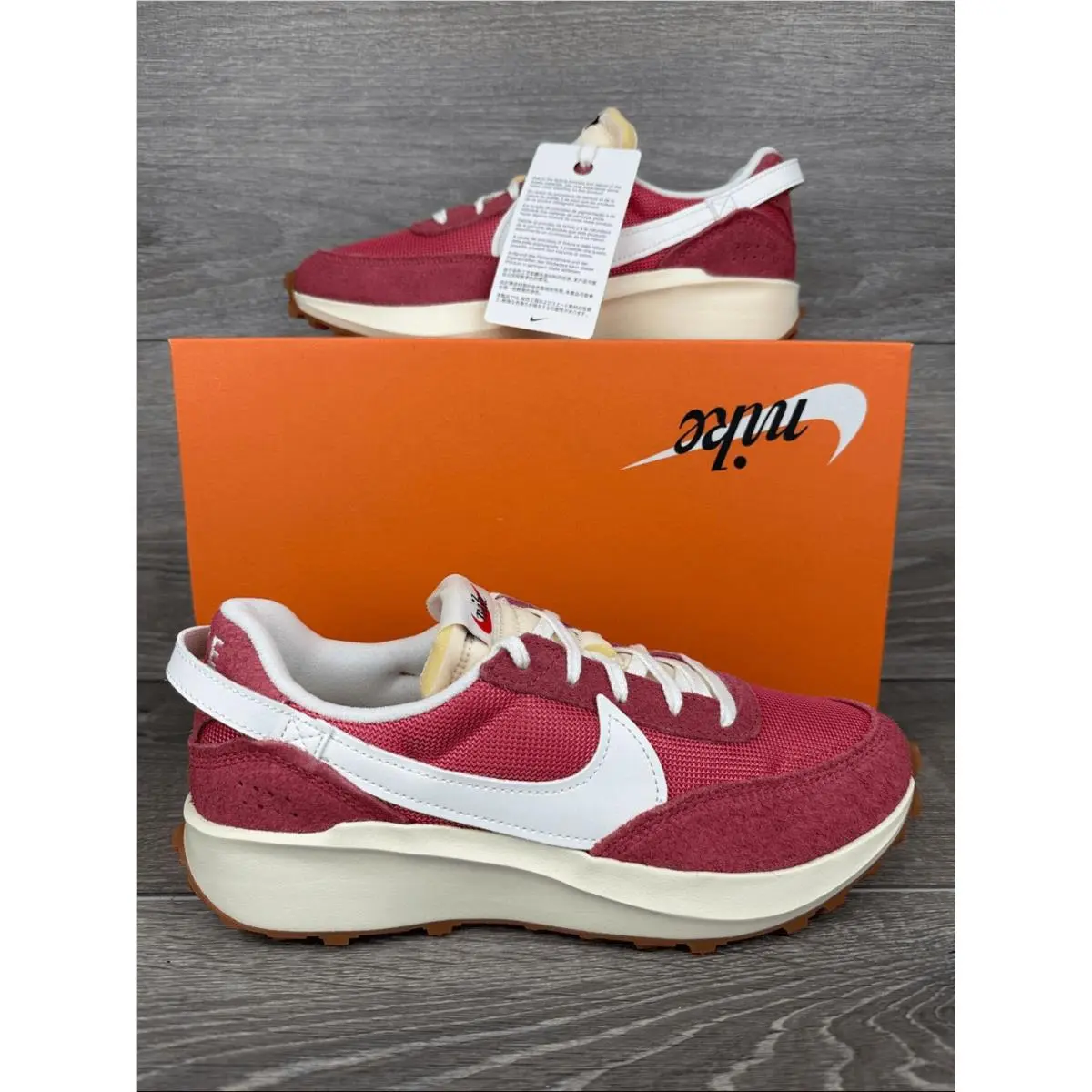 Nike Waffle Debut Vintage W Sneakers Size 8 Adobe Sail Womens DX2931-600