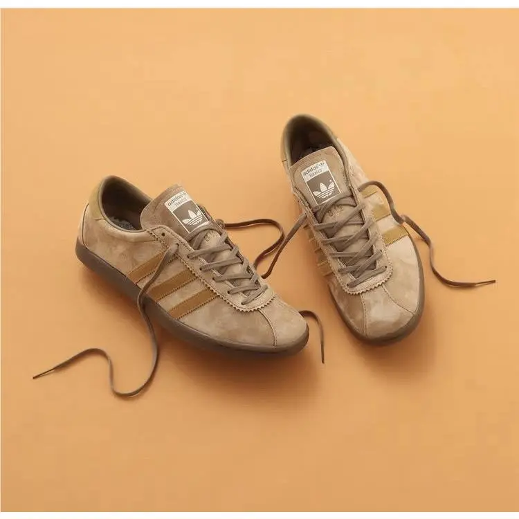 Adidas Tobacco Mens Size 7 Sneakers Shoes Pantone/mesa/gum GY7396