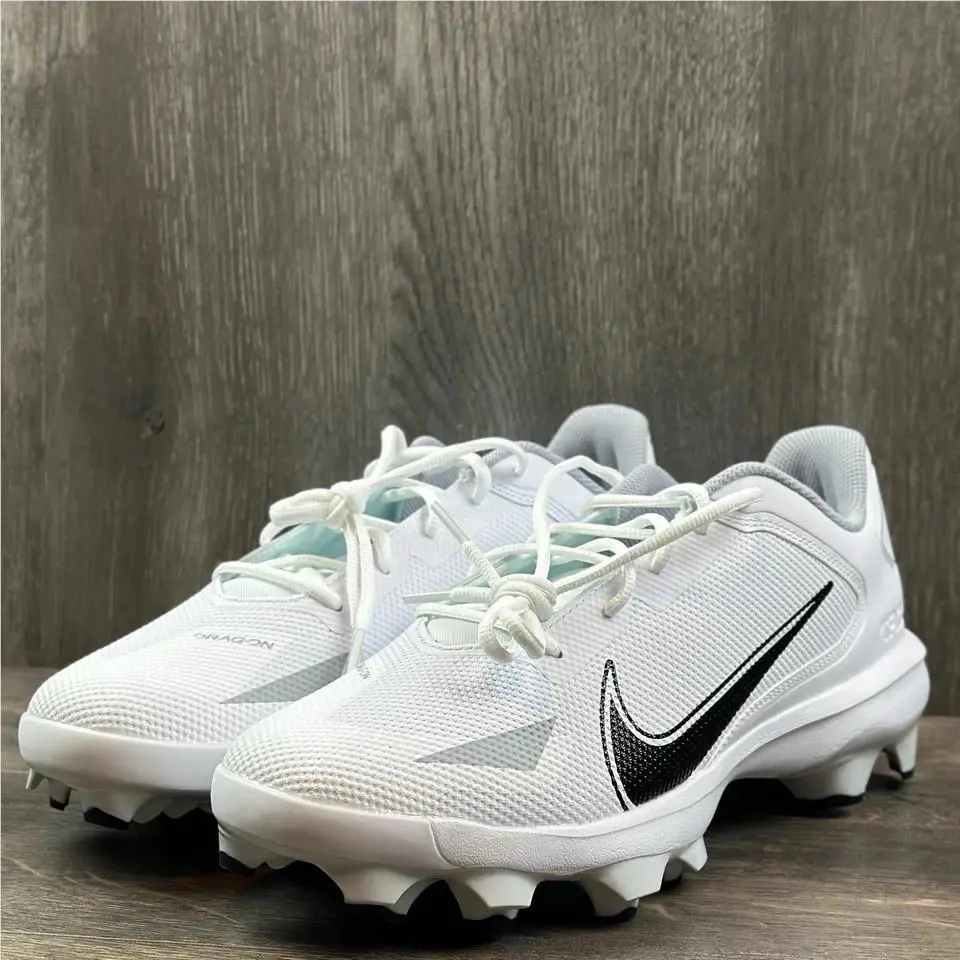 Nike Force Trout 8 Pro Mcs Baseball Cleats White CZ5914-100 Men`s Size 10.5