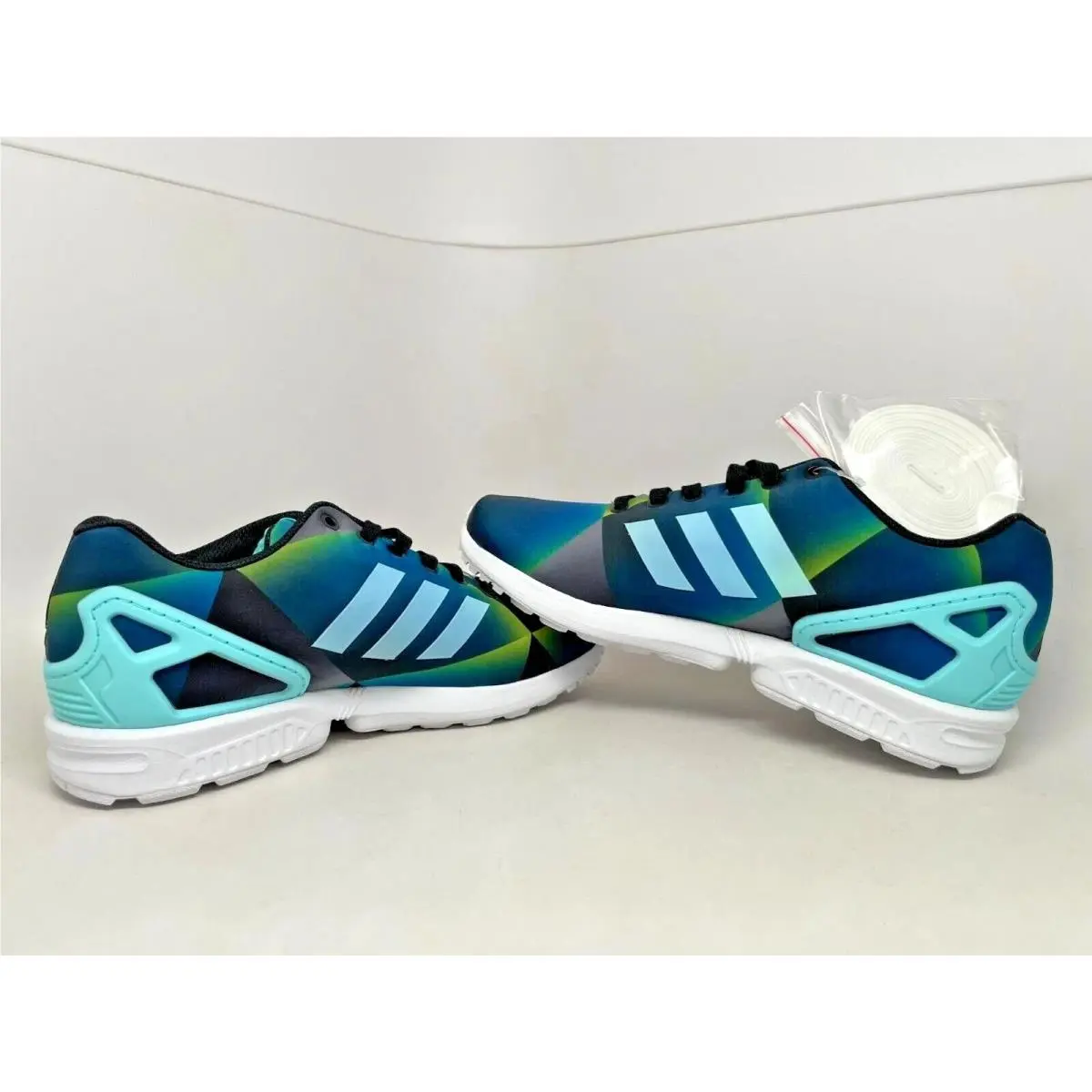 Adidas shoes - adidas ZX Flux - Flux - B34516 - Navy Aqua-Black-White 1