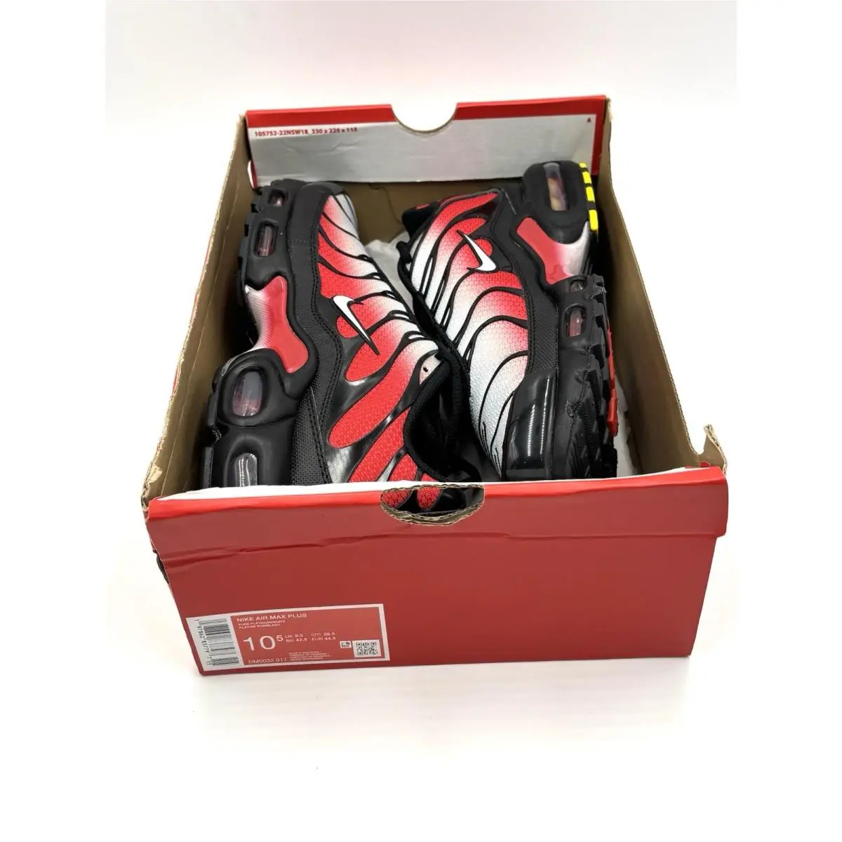 Nike shoes - Nike Air Max Plus - Air Max Plus - DM0032-017 - Black/Red/White 9