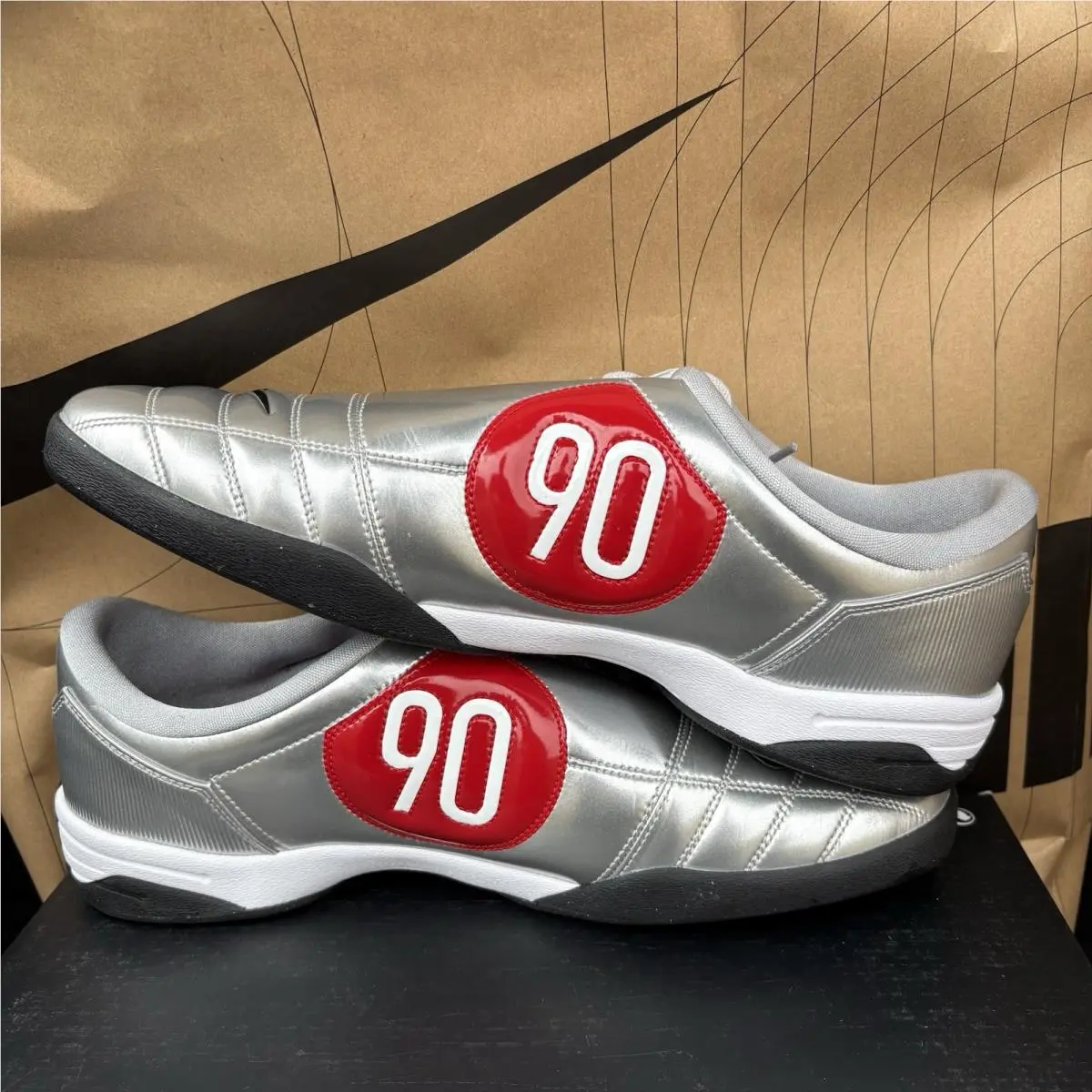 Nike shoes - Nike - HJ9351-002 - Metallic Silver/Black/University Red 1