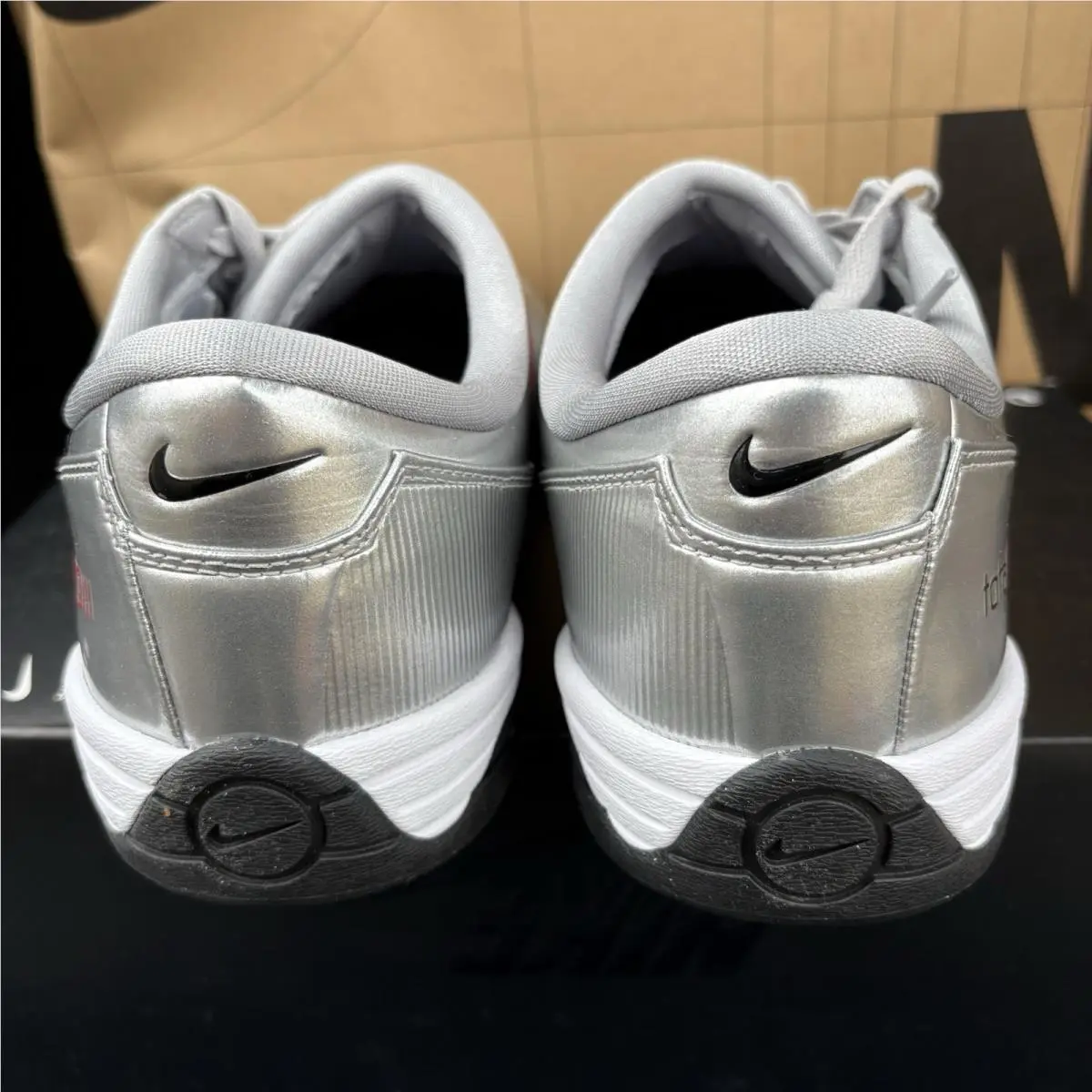 Nike shoes - Nike - HJ9351-002 - Metallic Silver/Black/University Red 3