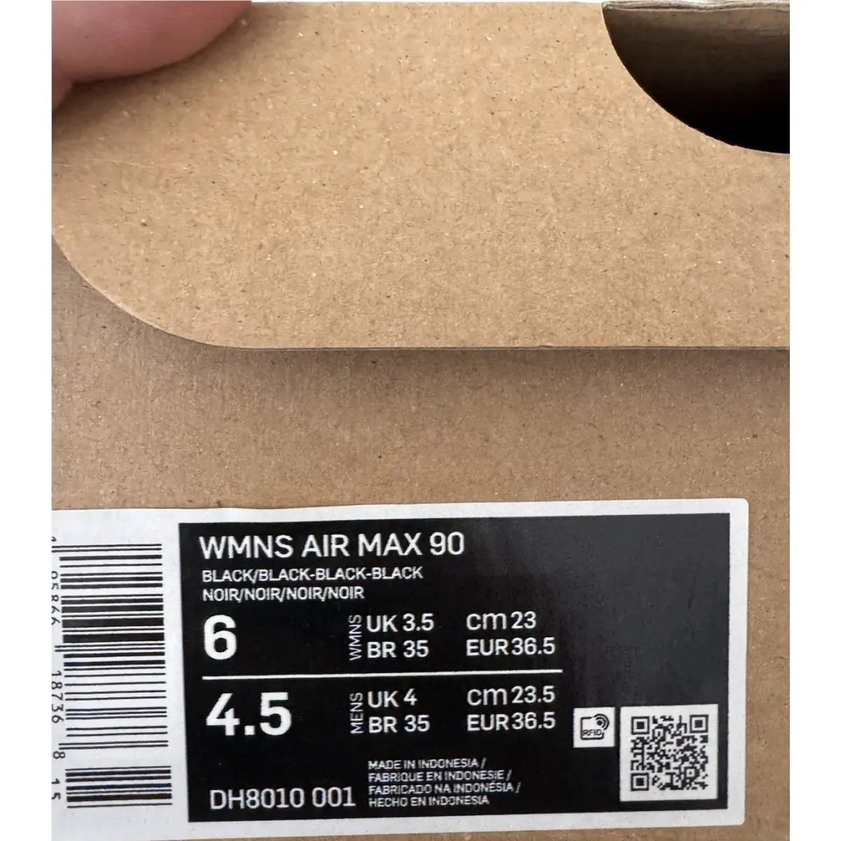 Nike shoes - Nike Air Max 90 - Air Max - DH8010-001 - Black 6