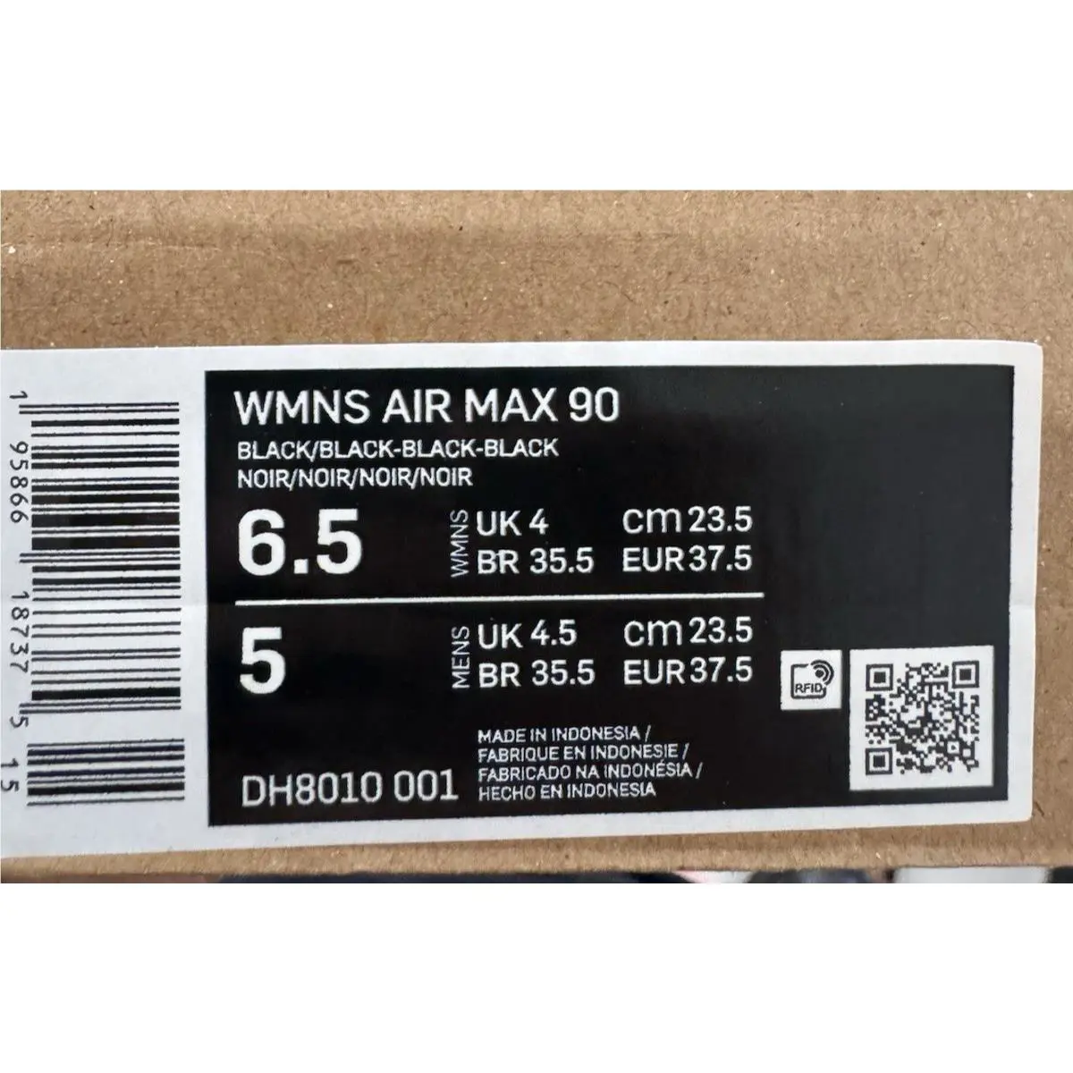 Nike shoes - Nike Air Max 90 - Air Max - DH8010-001 - Black 6