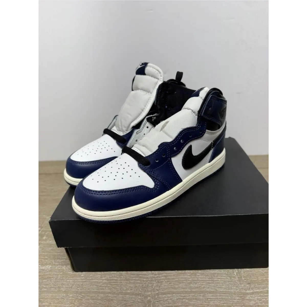 Nike shoes - Air Jordan 1 - Air - FD5304010 FD5304 010 - Black, Medium Gray - White 0