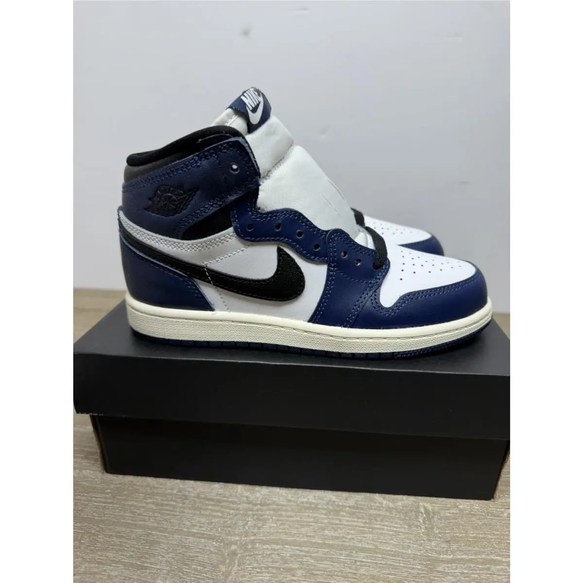 Nike shoes - Air Jordan 1 - Air - FD5304010 FD5304 010 - Black, Medium Gray - White 3