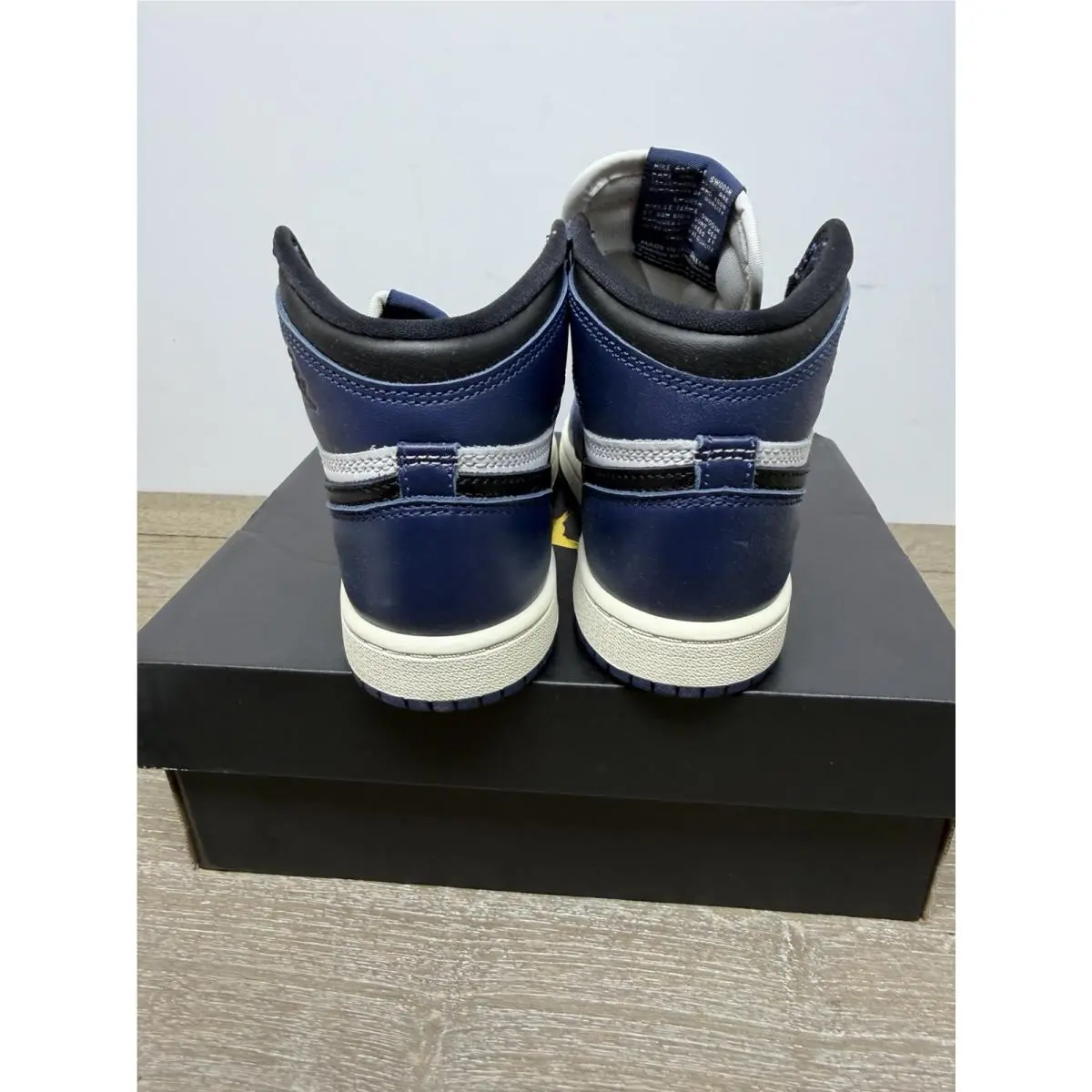 Nike shoes - Air Jordan 1 - Air - FD5304010 FD5304 010 - Black, Medium Gray - White 7