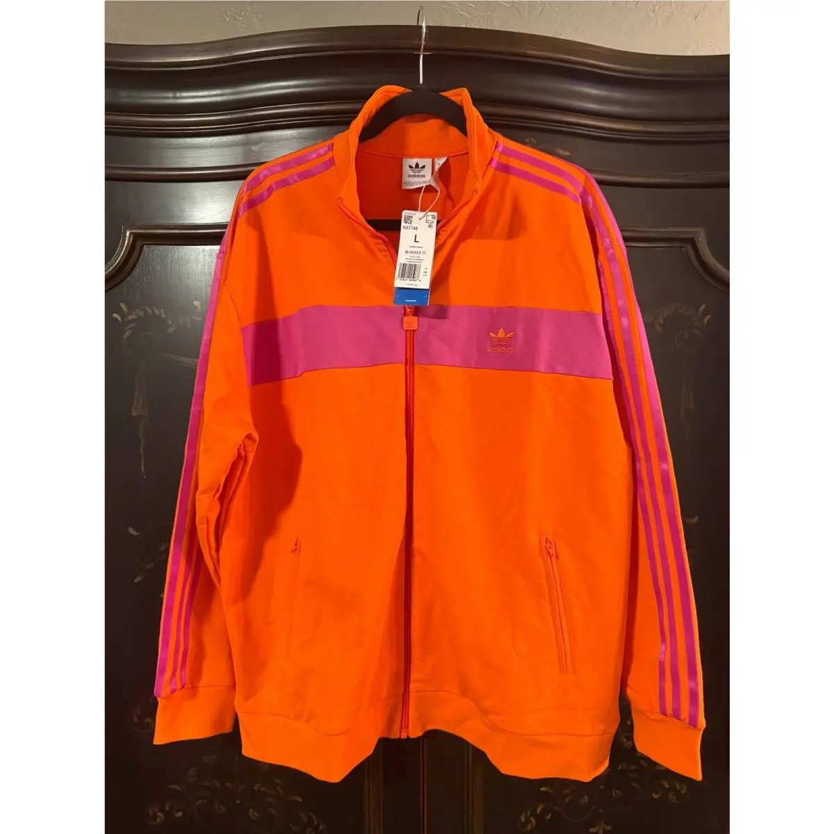 Adidas clothing - KA7748 - KA7748 - Orange / Semi Lucid Fuchsia (UPC: 197620925988) 7