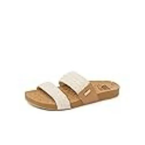Reef Womens Sandals Cushion Vista Vintage Textile 8 Vintage Textile - VINTAGE TEXTILE