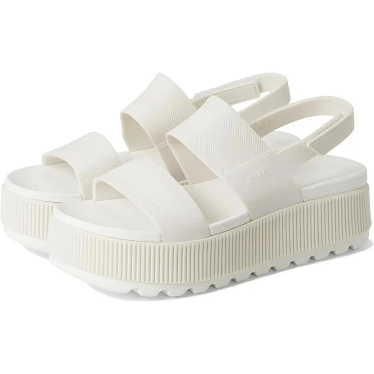 Reef Water Vista Higher CJ6793 Womens 10 White Open Toe Platform Sandal ZOGG2603