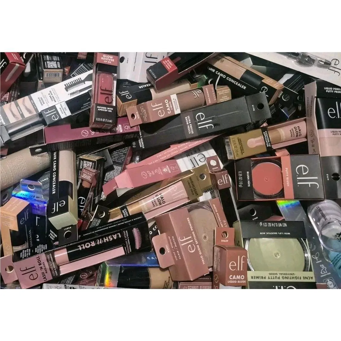 E.l.f. Full Size Putty Blush Primer Beauty Wand Lip Oil Etc Mixed Lot