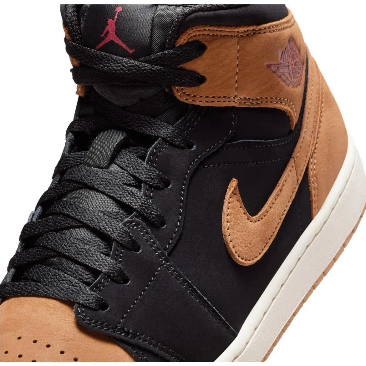 Nike shoes - Nike Air Jordan 1 - Air - HV4091 002 - Black/Flax/Varsity Red 17