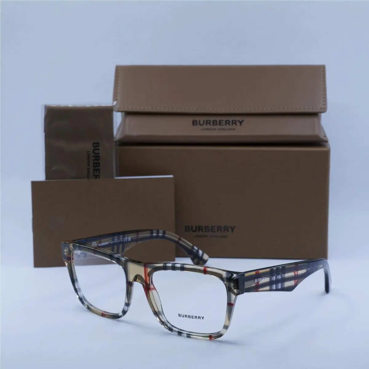 Burberry BE2411 4122 Vintage Check 53mm Eyeglasses