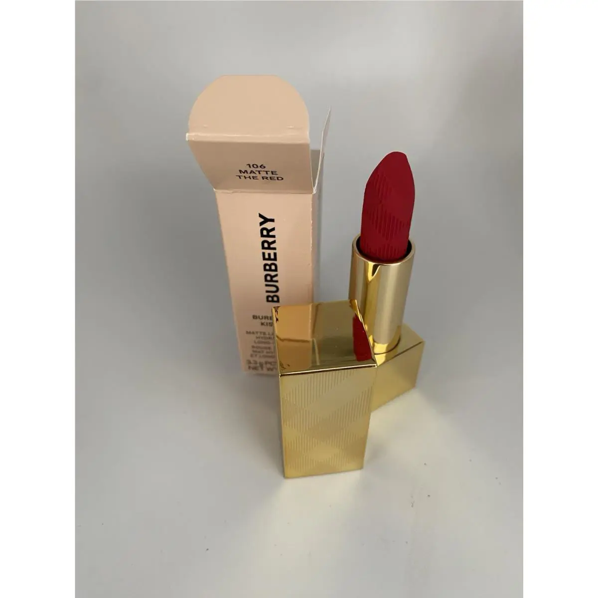 Burberry Kisses Matte Lip Color 106 Matte The Red
