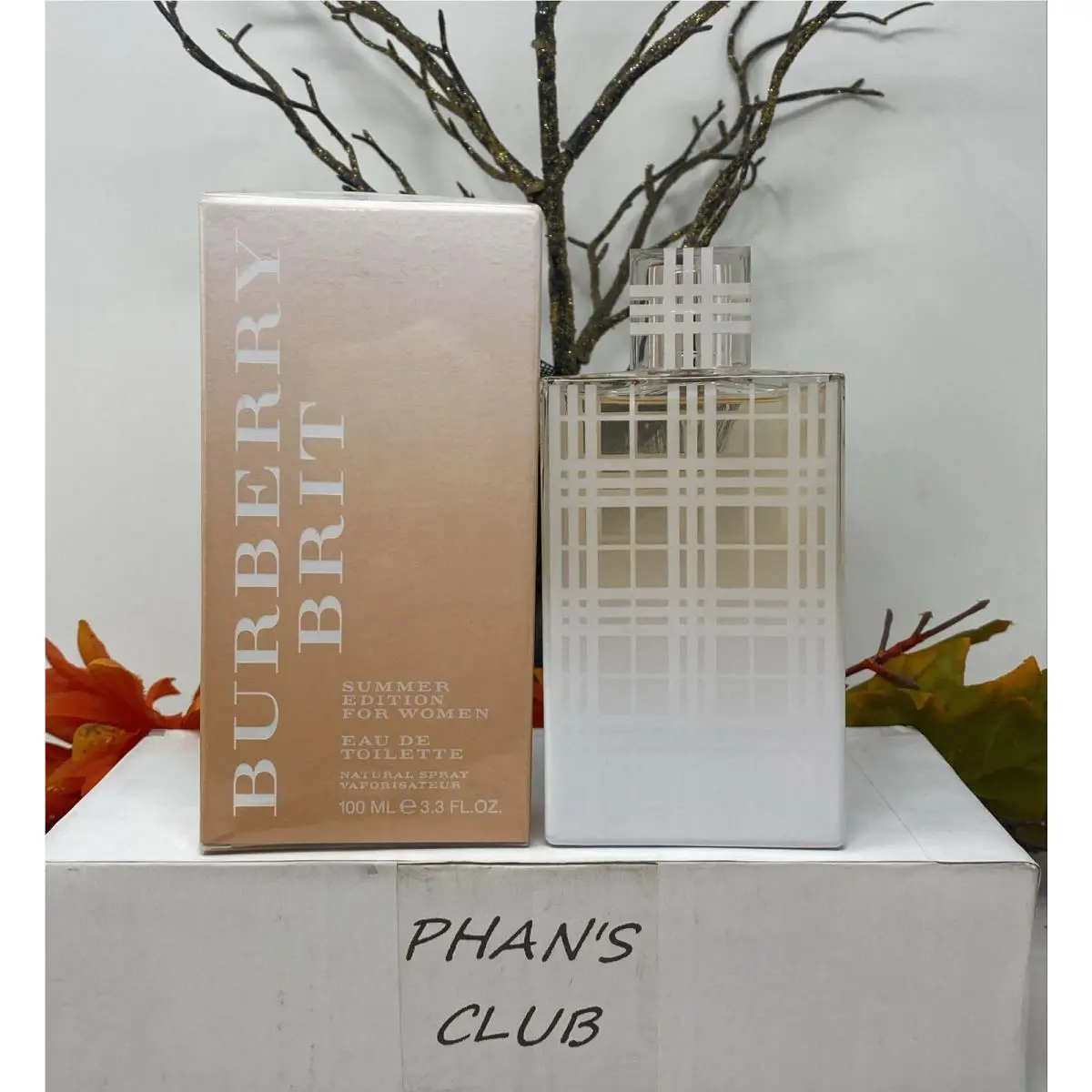Burberry Brit Summer Edition 3.3oz Edt Spray Floral Fruity Perfume For Women