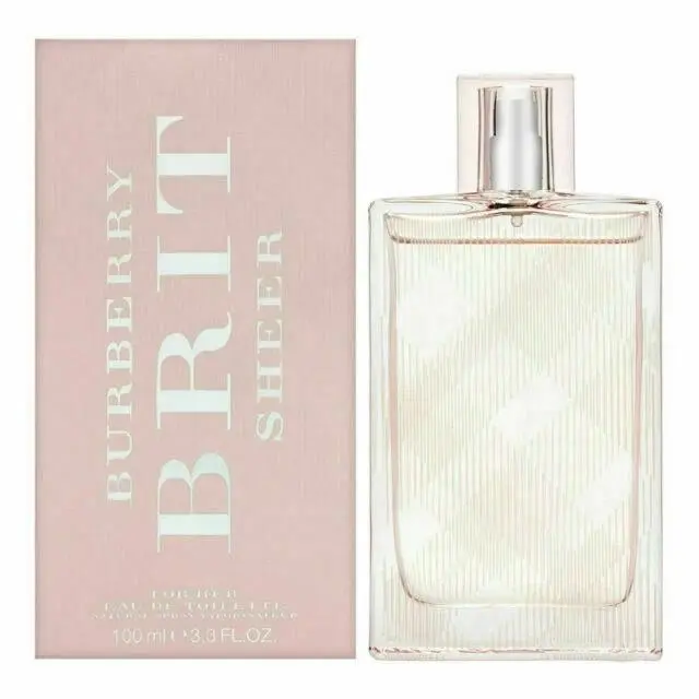 2017 -burberry Brit Sheer For Her 3.3 / 3.4 oz / 100 ml Edt Spray Women
