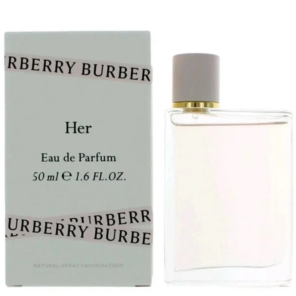 Burberry Her by Burberry 1.6 oz /50ml Edp Spray For Women - Unsealed Box