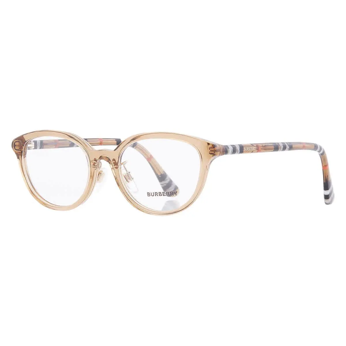 Burberry Demo Oval Ladies Eyeglasses BE2435D 4164 50 BE2435D 4164 50