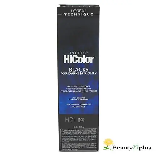L`oreal Excellence Hicolor For Dark Hair 1.74oz 6 Packs H21 - Black Onyx by L'Oréal