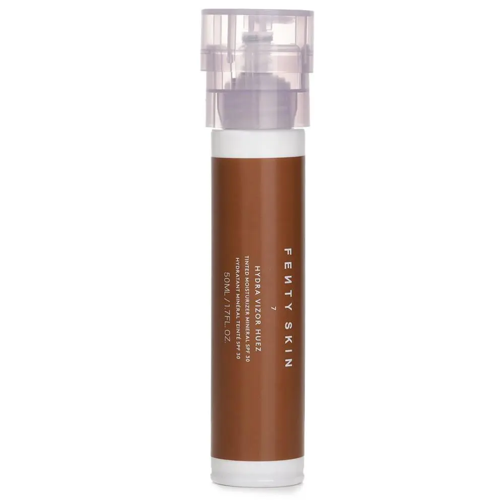 by Rihanna Hydra Vizor Huez Tinted Moisturizer Mineral Spf 30 7 (Medium Deep) by Fenty Beauty