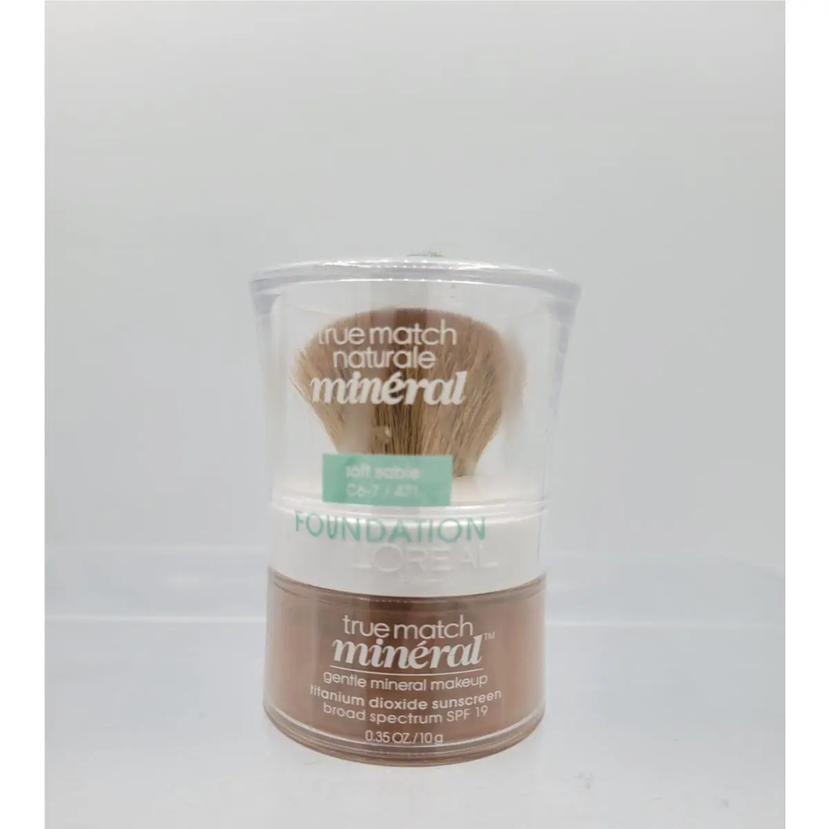 L`oréal L’oreal True Match Mineral Foundation Soft Sable C6-7 SPF19 w/ Brush