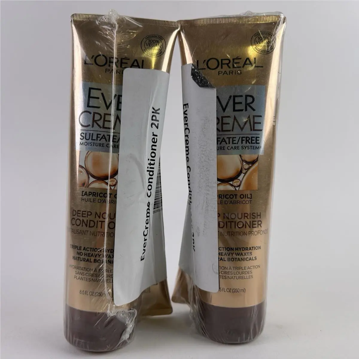 L`oréal L’oréal Paris Evercreme Sulfate Free Conditioner Dry Hair 2 Pack Set of Four