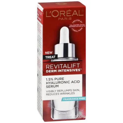 L`oréal Revitalift Derm Hyaluronic Acid Serum 1OZ