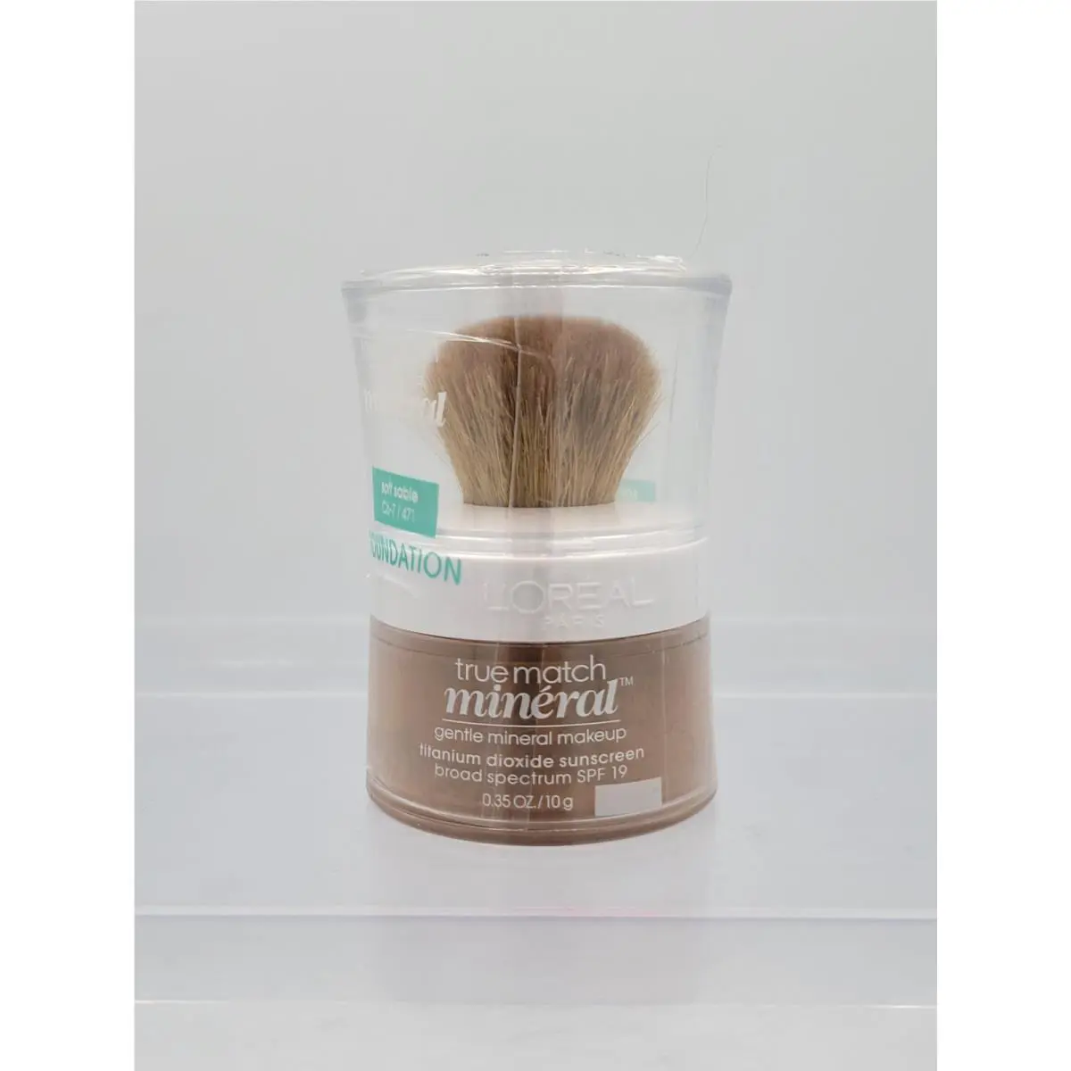 L`oréal L’oreal True Match Mineral Powder Foundation Soft Sable C6-7 w/ Brush SPF19