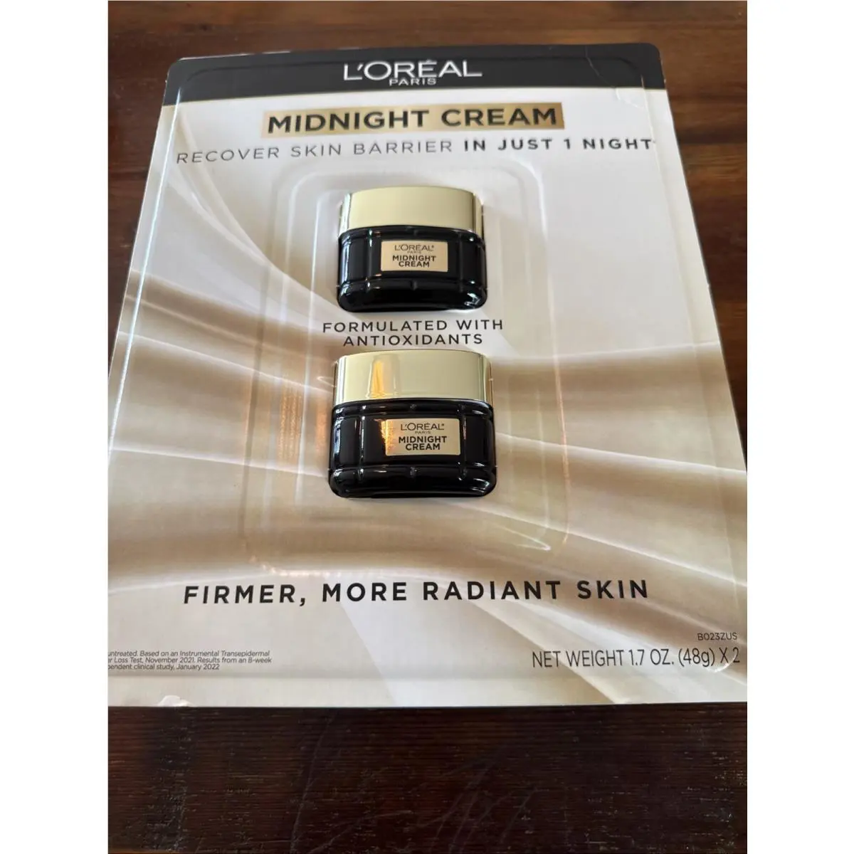2 Pk. L`oreal Paris Renewal Midnight Cream Age Perfect Cell - 2 X 1.7 fl oz Ea