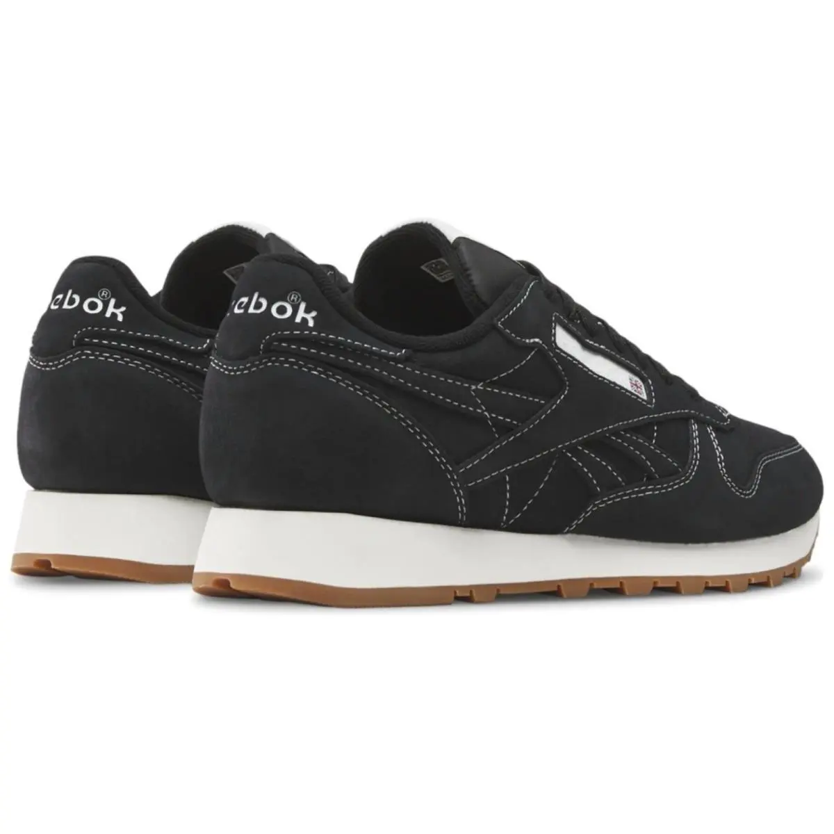 Reebok shoes - Reebok Classic Leather - Classic Leather - Black, Manufacturer: Black/Chalk/Gum 1