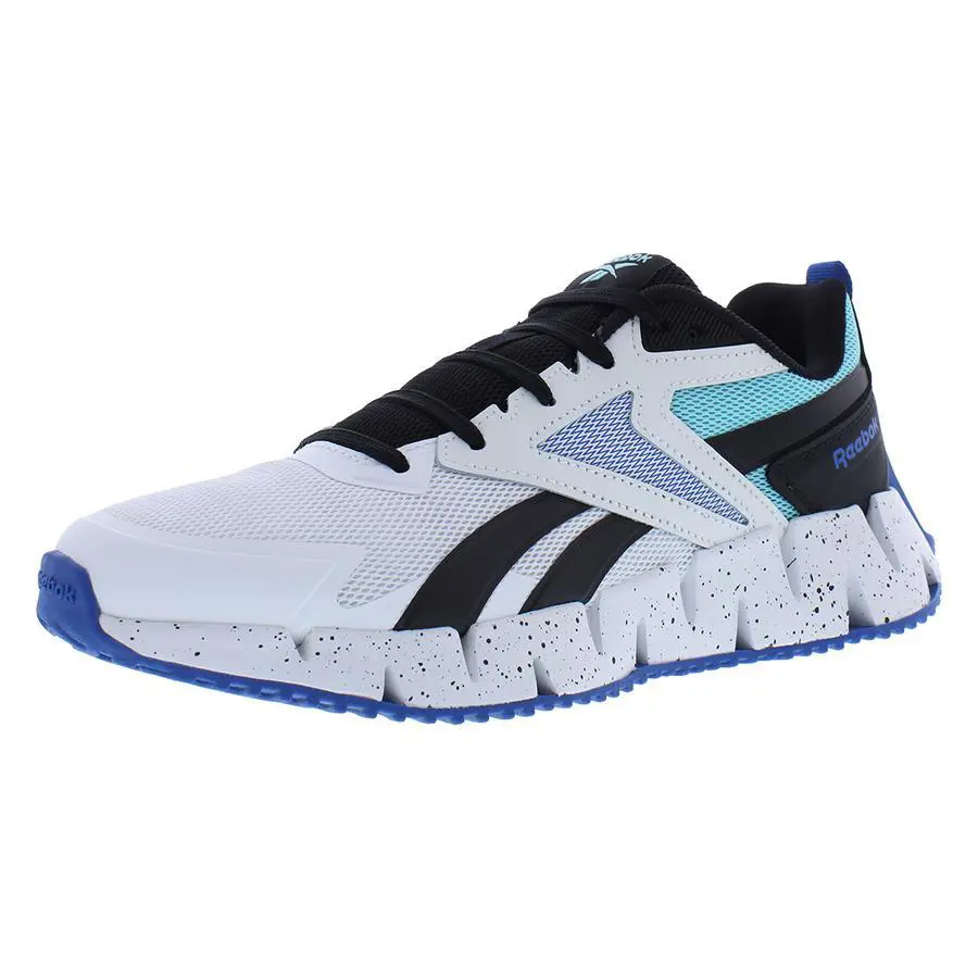 Reebok Zig Vector Mens Shoes - White/Black/Blue, Main: White