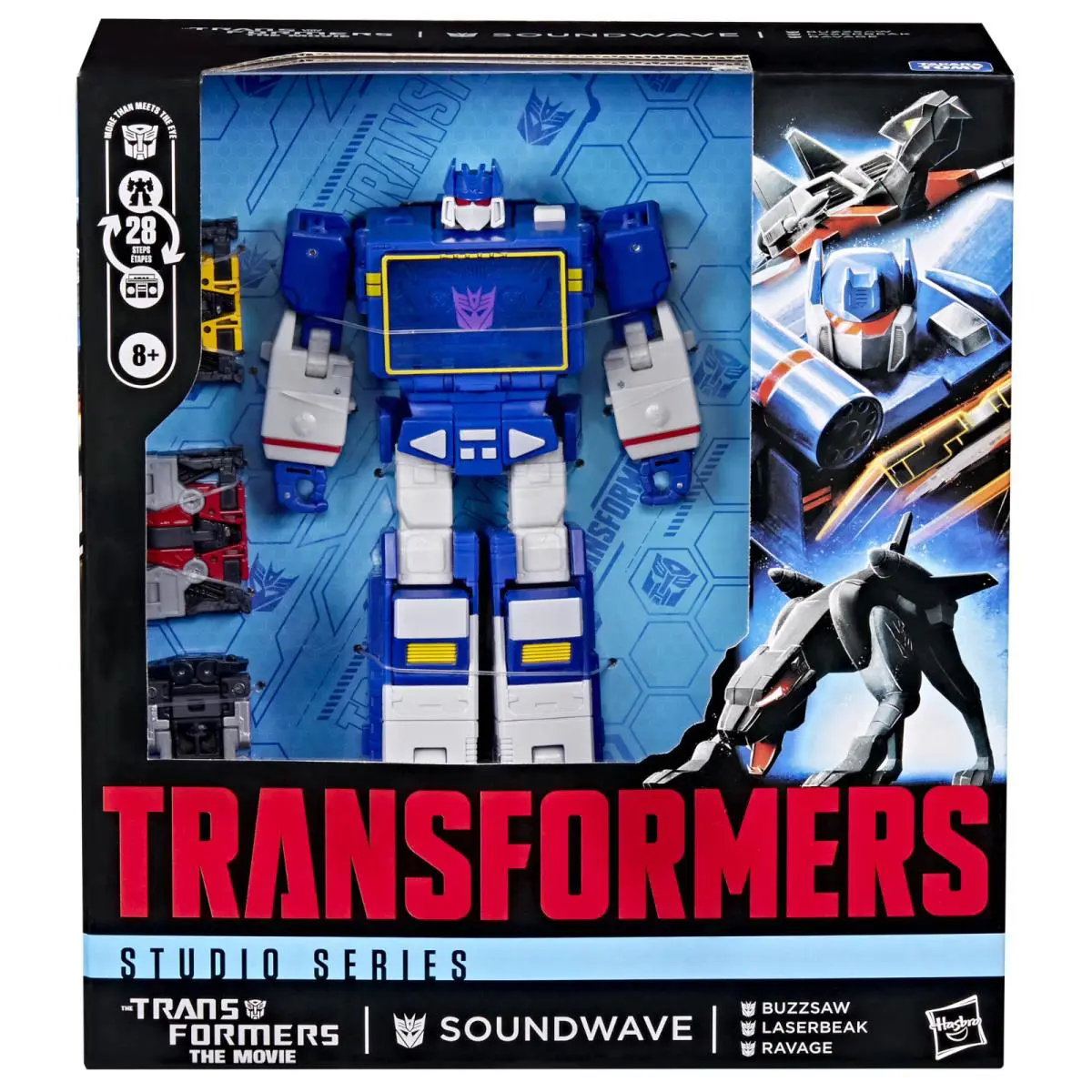 Transformers Soundwave Studio Series Leader Class The Transformers: The Movie