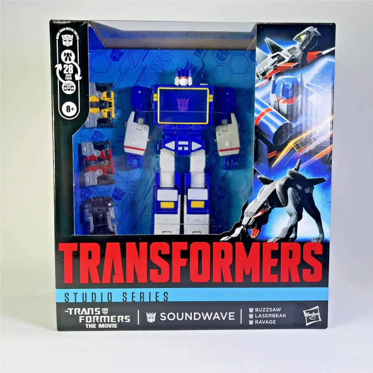 Transformers Soundwave Studio Series Leader Class The Transformers: The Movie - Multicolor