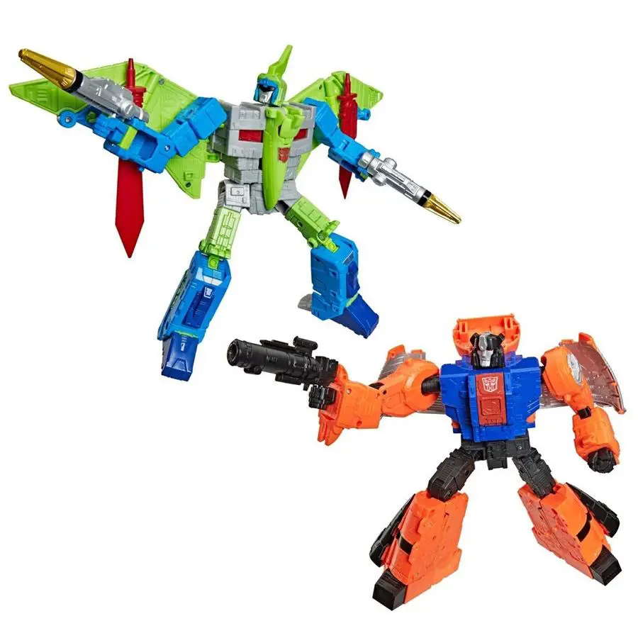 G2 Dinobot Swoop and G2 Dinobot Sludge Set of 2 Leader Class Transformers: Age