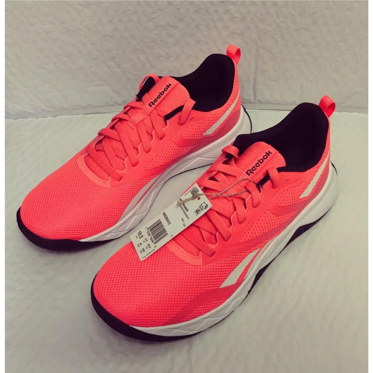 Reebok shoes - Reebok NFX - NFX - 100205412 - digital coral supercharged coral black 8