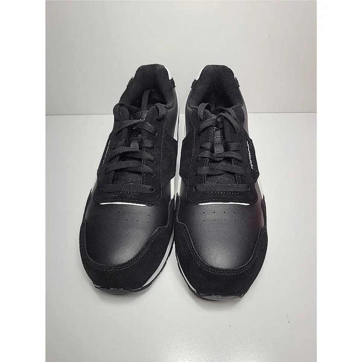 Reebok Work Men`s Harman Work Comp Toe Sneaker Black White 9 M Ppe Compliant