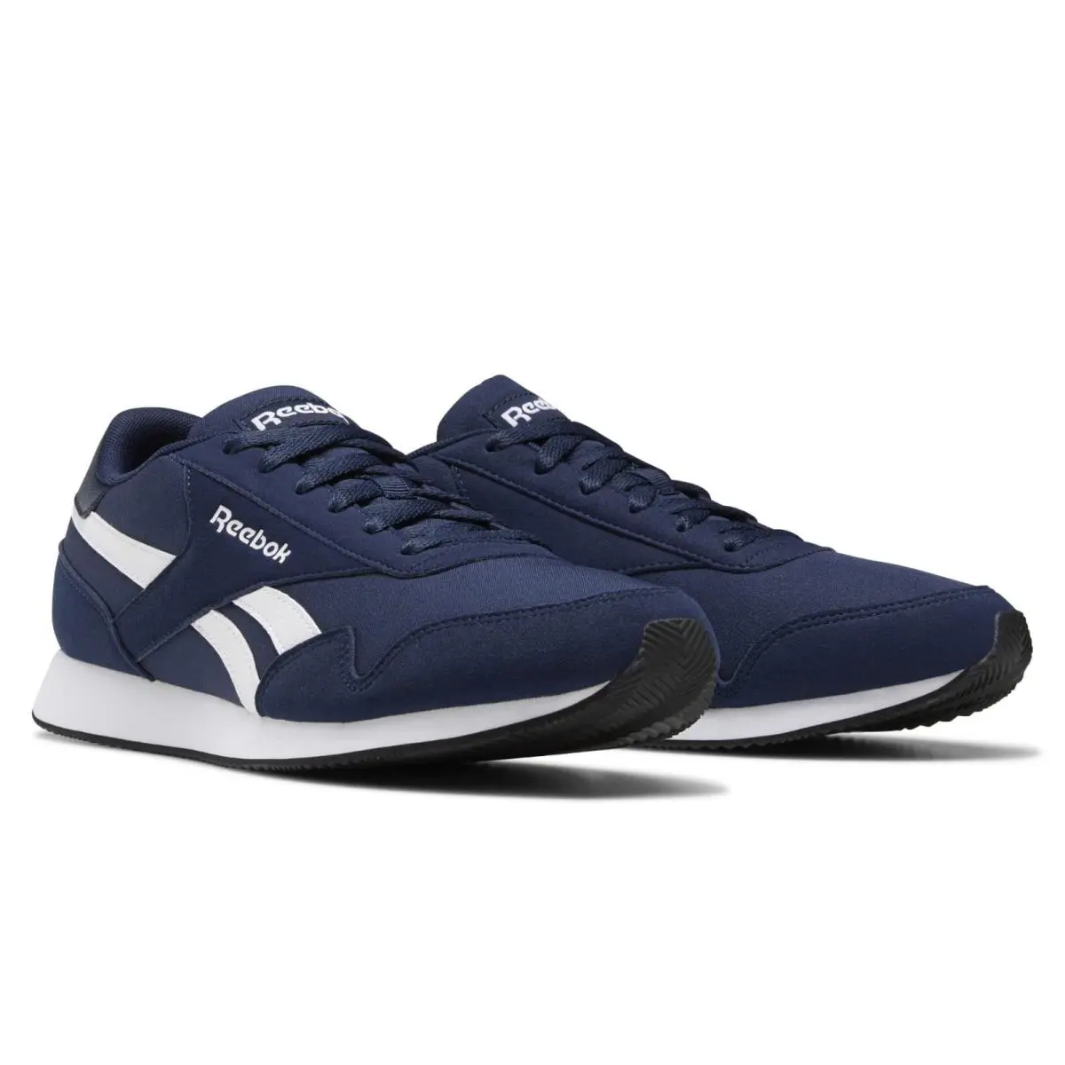 Sz Reebok Royal Classic Jogger 3.0 Shoes Navy White Black 11.5 Men 12.5 Women - Navy/White/Black