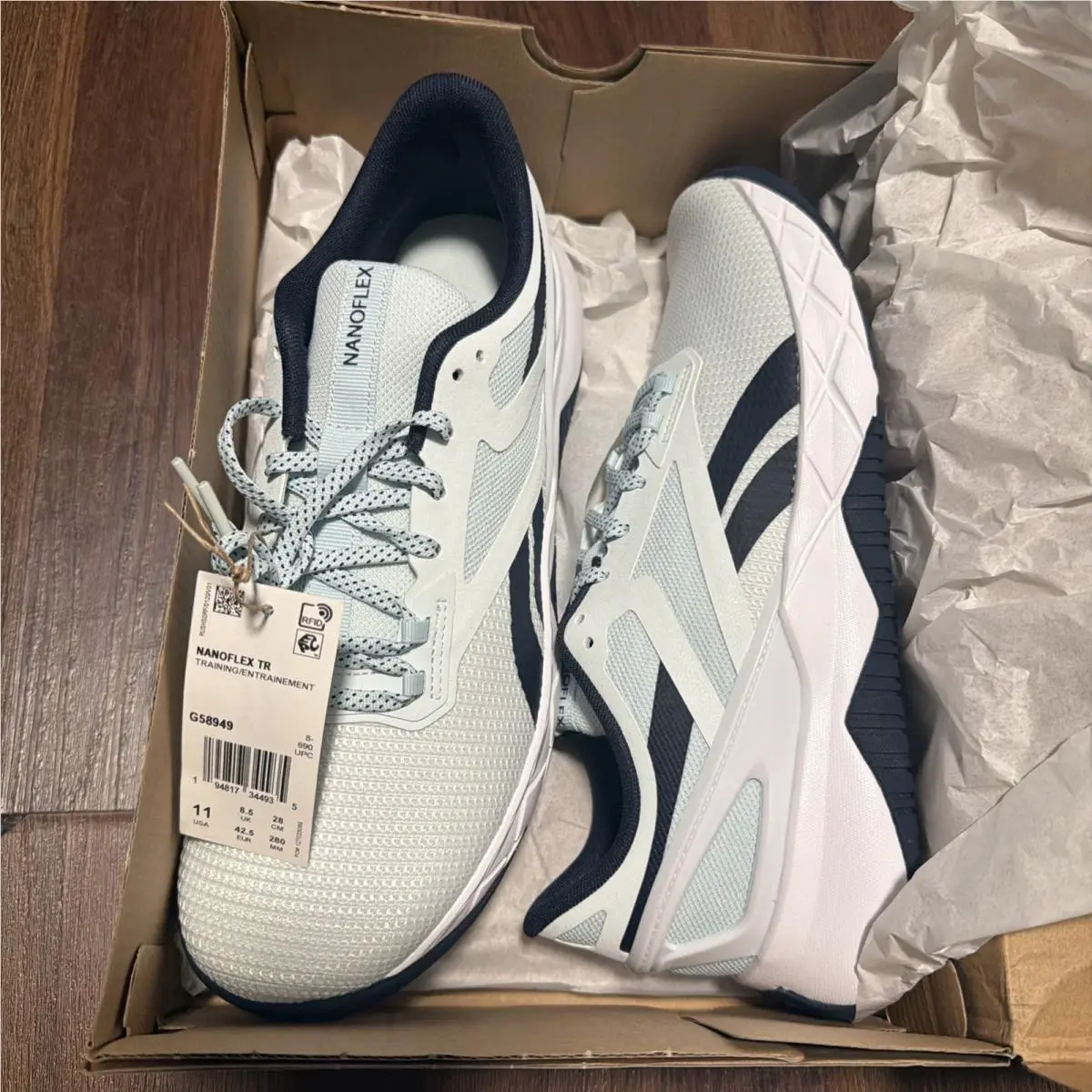 Reebok Nanoflex Womens Size 11 Mint Green Athletic Walking Run Running Shoes