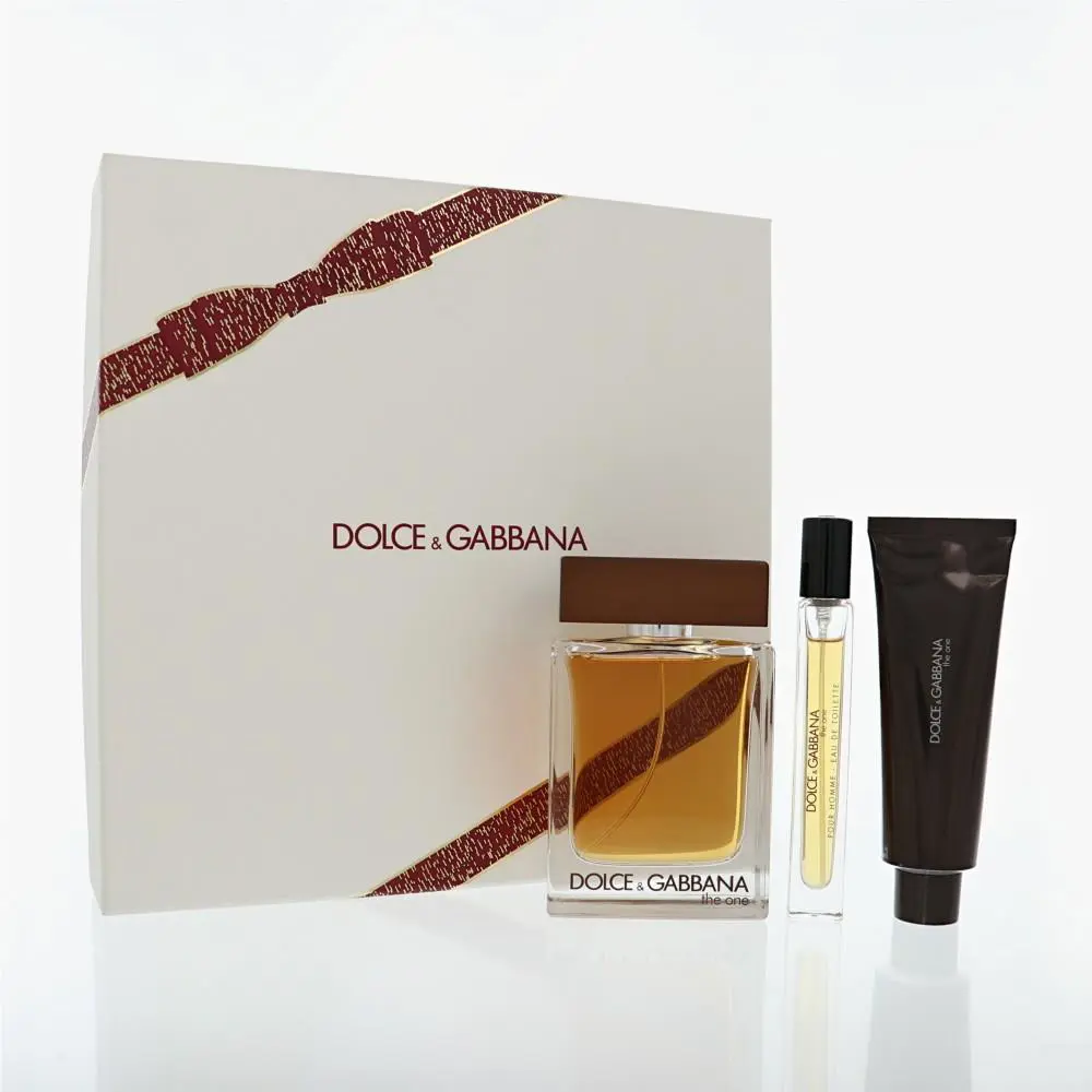 D G The One 3 Piece Gift Set For Men 3 Piece Gift Set by Dolce Gabbana Gift