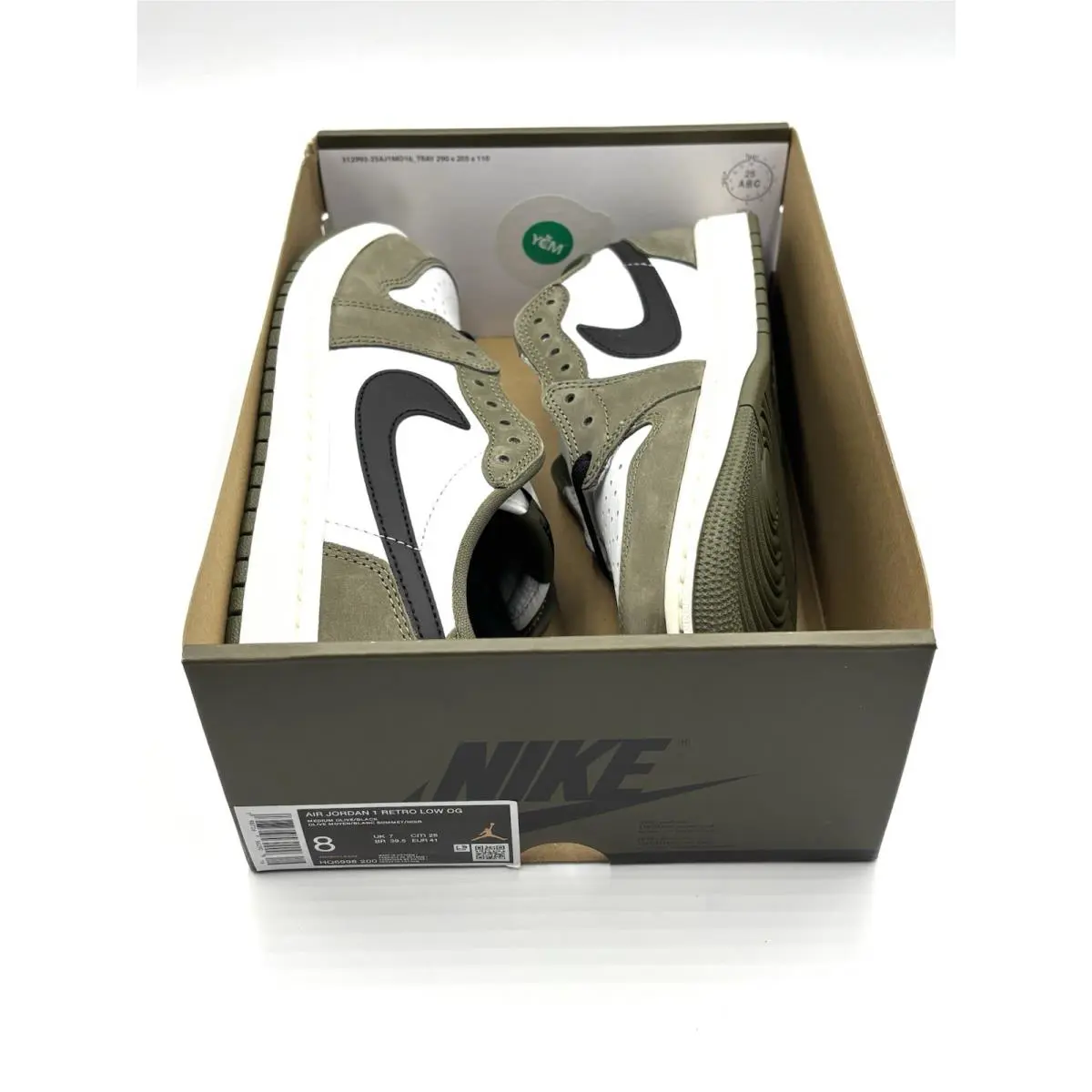 Nike shoes - Nike Air Jordan 1 - Air - HQ6998-200 - Green 9
