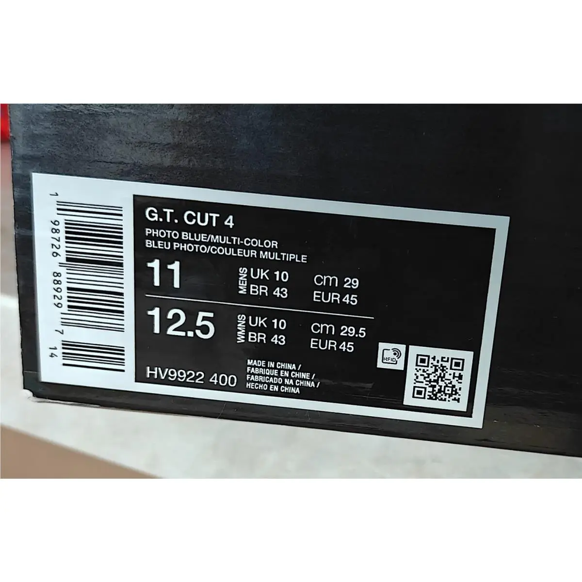 Nike shoes - Nike Air Zoom GT Cut 4 Photo Blue - HV9922-400 - Blue 6