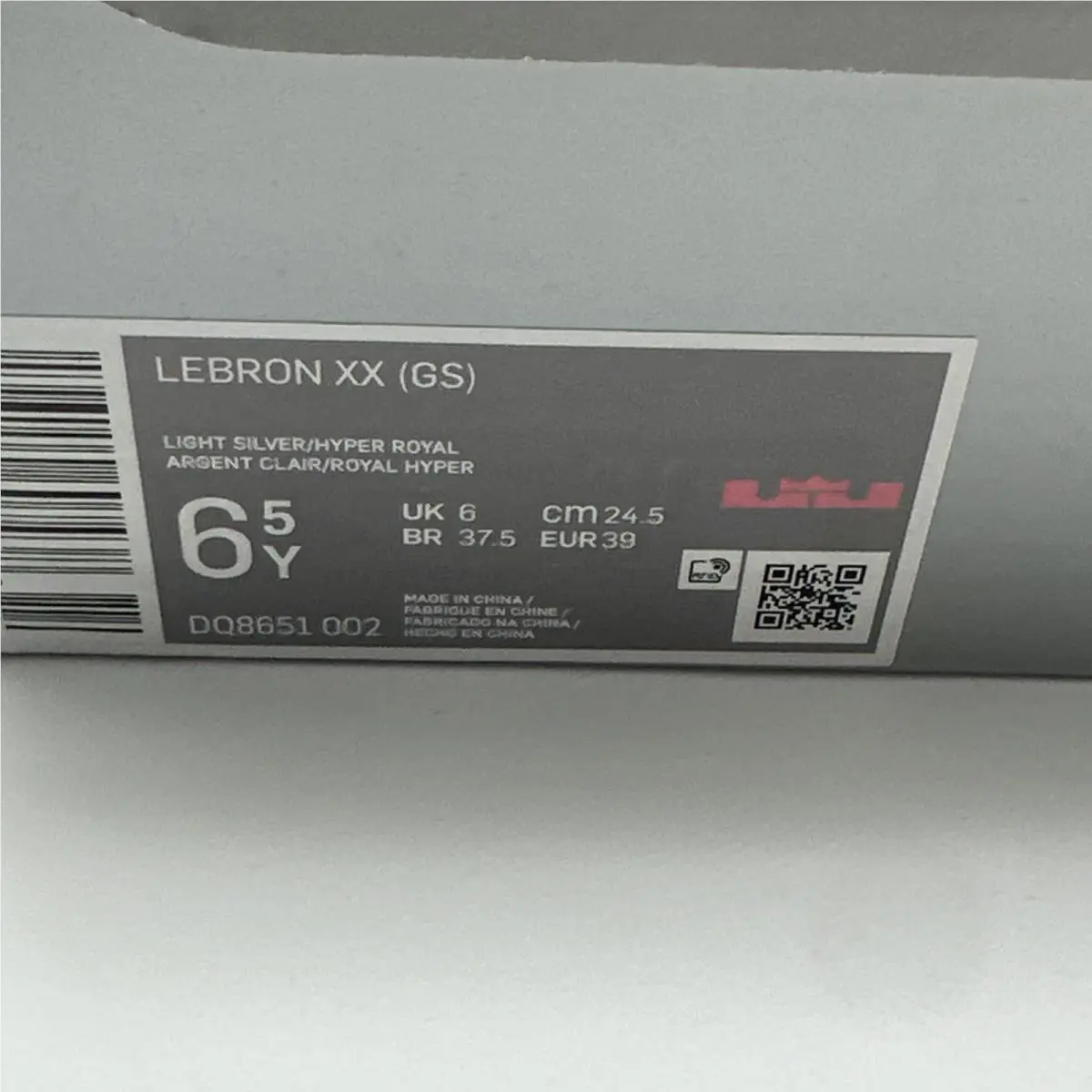 Nike shoes - Lebron Xx - Lebron - DQ8651 002 - Multicolor (UPC: 0196154607421) 5