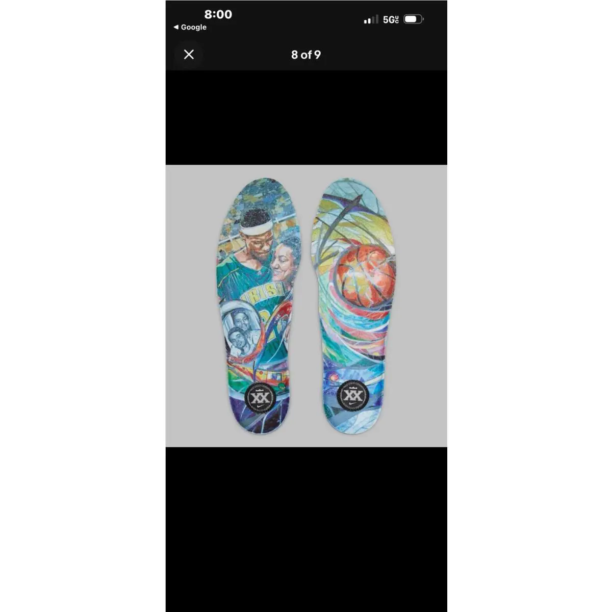 Nike shoes - Lebron Xx - Lebron - DQ8651 002 - Multicolor (UPC: 0196154607421) 3